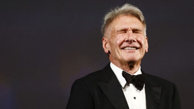 Harrison Ford tiszteletbeli Arany Pálma-díjat kapott Cannes-ban